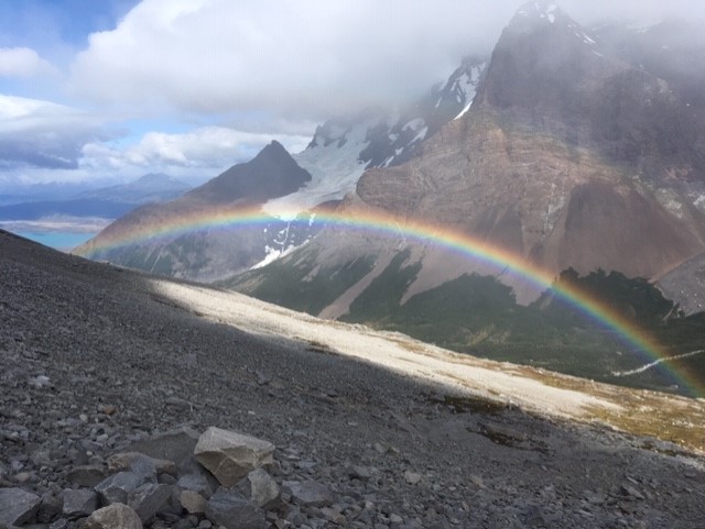 Rainbow at the ends of the earth