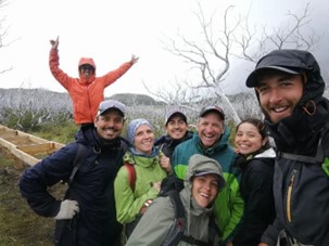 Legacy Fund Volunteers with happy faces