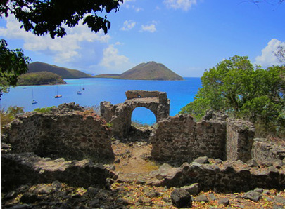 Guardhouse in Virgin Islands National Park