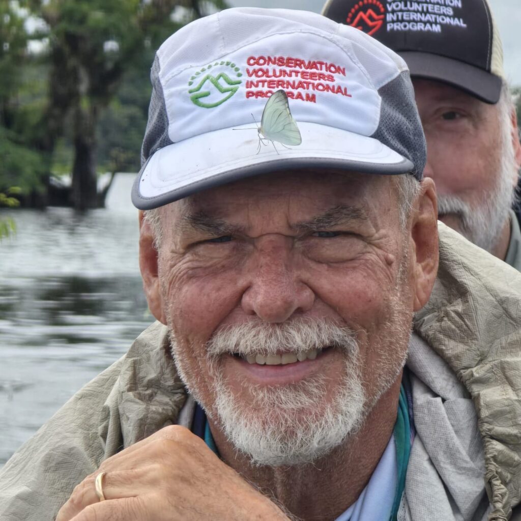 Mark Hardgrove volunteering in the Amazon